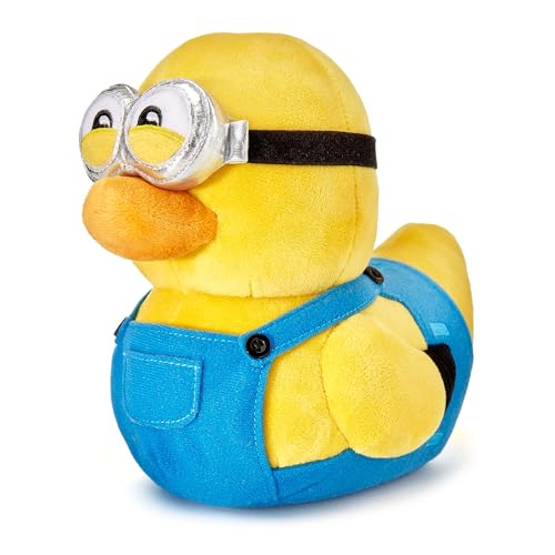 TUBBZ Bob Collectable Rubber Duck Plushie - Official Minions Merchandise - Action Animation Film Soft Toy