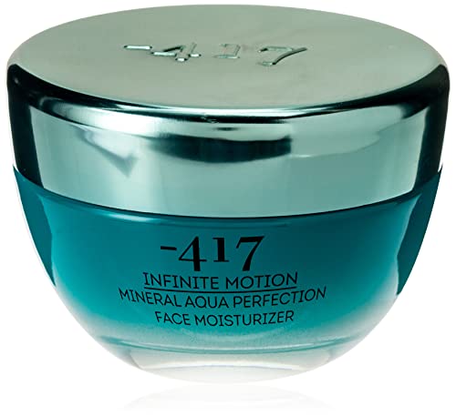 -417 Dead Sea Cosmetics Mineral Aqua Face Moisturizer - Powerful Hydration Moisturizer Nourishing Cream - with Jojoba Seed Oil, Shea Butter -1.7 oz