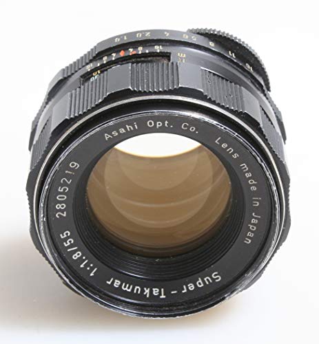 55MM F 1.8 SUPER TAKUMAR M42 Screw MOUNTS Lens, Great for Micro 4/3 Camera