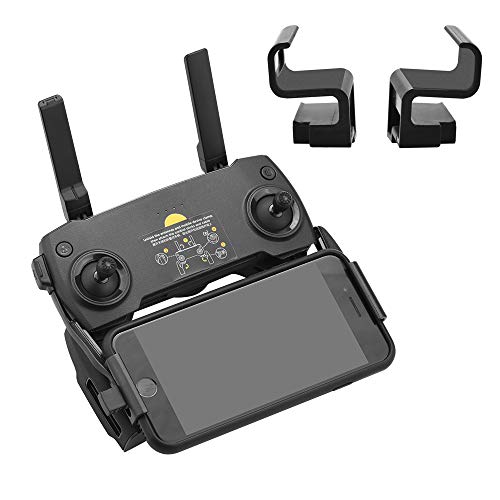 HeiyRC 0.31-0.47in 8-12mm Thickness Phone Holder for DJI Mavic Mini Se Mavic Pro 2 Zoom Air Spark Remote Control Phone Mount Clip Accessory