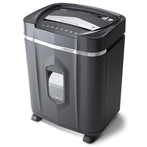 Aurora AU1210MA Professional Grade High Security 12-Sheet Micro-Cut Paper/CD and Credit Card/ 60 Minutes Continuous Run Time Shredder