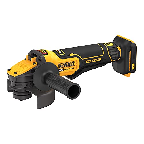 DEWALT FLEXVOLT ADVANTAGE 20V MAX* Angle Grinder, Paddle Switch, 4-1/2-Inch to 5-Inch, Tool Only (DCG416B)