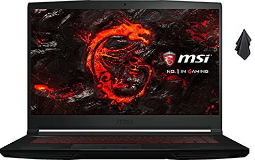 MSI Newest GF63 Premium Gaming Laptop, 15.6' FHD Thin-Bezel Display,10th Gen Intel Quad-Core i5-10300H, 16GB RAM, 1TB SSD, GeForce GTX 1650 4GB, Backlit Keyboard, Windows 10