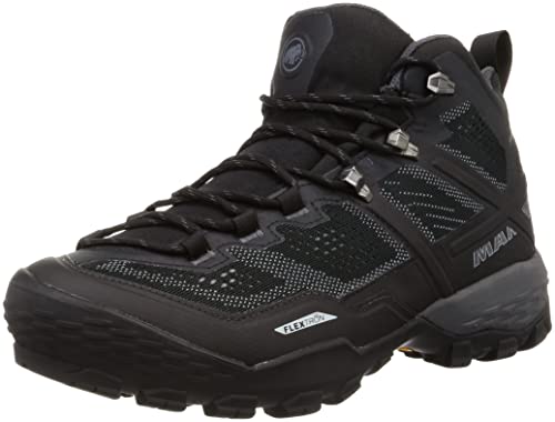 Mammut Ducan Mid GTX Hiking Boot - Men's Black/Dark Titanium 10.5