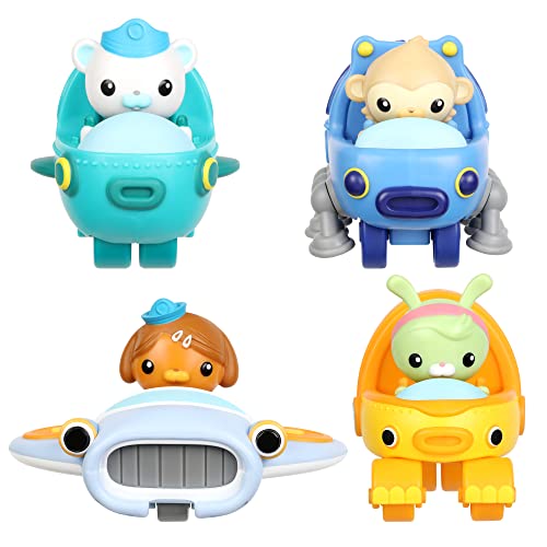 Octonauts Above & Beyond | Gup Racers Vehicles | 4 Pack