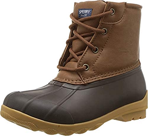 Sperry Port Boot, Tan/Brown, 4 US Unisex Big Kid