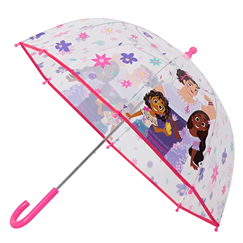 ABG Accessories Kids Umbrella, Minnie Mouse, Frozen, Encanto And Paw Patrol Rain Wear For Girls Ages 3-6