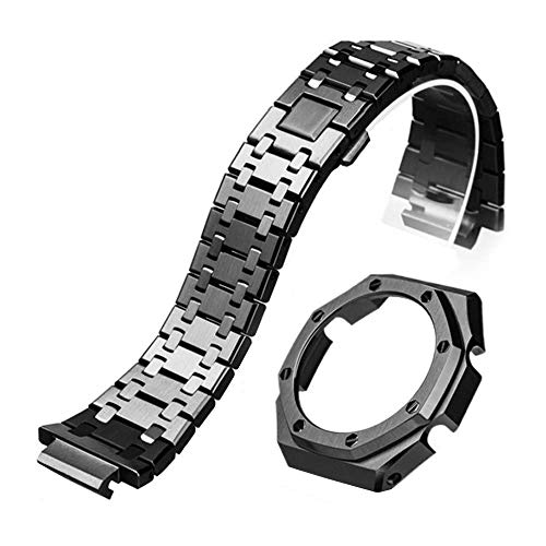 Band GA2100 GA2110 Metal Watch Strap bezel Metal Stainless Steel Second generation Frame Accessory
