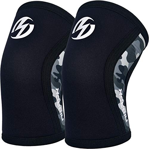 Elbow Sleeves (Pair),Support for Weightlifting,Powerlifting,Squat,Basketball and Tennis,5mm Neoprene Compression Brace for Both Women and Men(X-Large)