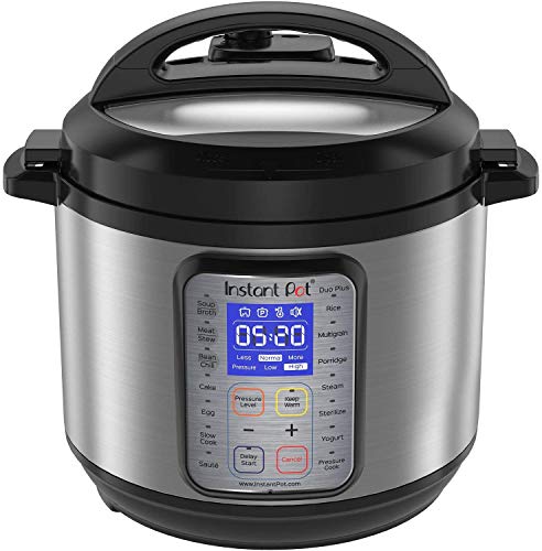 Instant Pot DUO Plus 3 Qt 9-in-1 Multi- Use Programmable Pressure Cooker, Slow Cooker, Rice Cooker, Yogurt Maker, Egg Cooker, Sauté, Steamer, Warmer, and Sterilizer (Renewed)