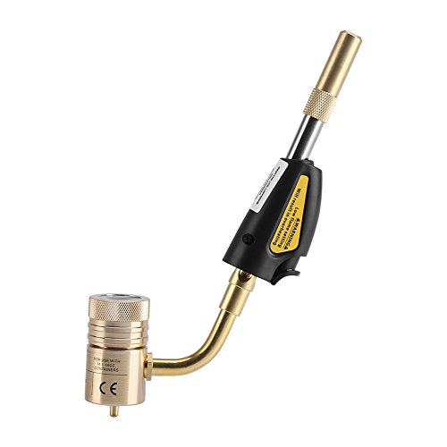 Turbo Torch Tips, Gas Self Ignition Turbo Torch Regulator Brazing Soldering Welding Plumbing Gun Tool Home Accessory