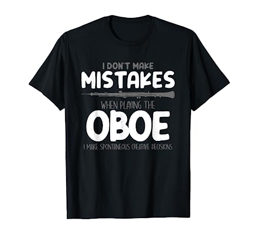 Funny Oboe Player Oboist Musician Gifts For Men Kids Youth T-Shirt