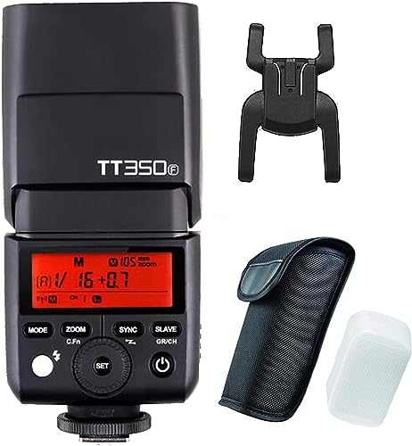 Godox TT350F 2.4G HSS 1/8000s TTL GN36 Camera Flash Speedlite for Fuji Cameras X-Pro2,X-T20,X-T2,X-T1,X-Pro1,X-T10,X-E1,X-A3,X100F,X100T