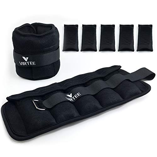 Adjustable Ankle Weights, 3/7/10 Lbs Pair Arm Leg Weights Set for Men and Women, Weighted Ankle Weight for Jogging, Walking, Gymnastics, Aerobics, Physical Therapy