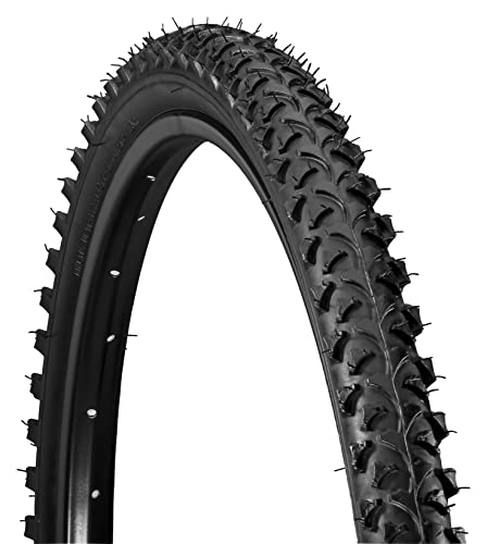 Schwinn Replacement Bike Tire, Mountain Bike, High Traction Tread, 26 x 1.95-Inch, Black