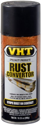 VHT SP229 Black Rust Convertor Aerosol, Pack of 6