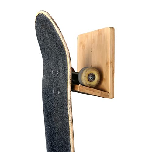 COR Surf Bamboo Skateboard Wall Rack | The Original Skate Mount for Storing Your Skateboard or Longboard Skate