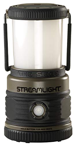 Streamlight 44931 Siege 540-Lumen Compact D Alkaline Outdoor Hand Lantern/Flashlight Combo, Coyote