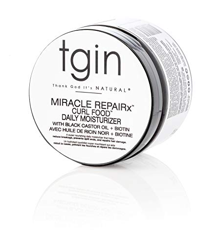 tgin Miracle RepaiRx Curl Food Daily Moisturizer For Damaged Hair - Repair - Protect - Restore - 12 Oz