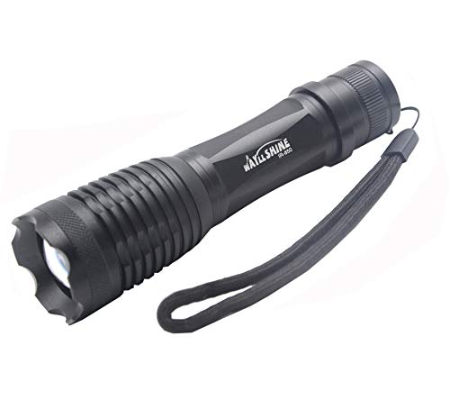 WAYLLSHINE (E6 850nm IR Illuminator Infrared Flashlight for Hunting, Night Vision Camera Device