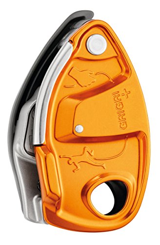 Petzl Orange GRIGRI + Plus Climbing Belay Device