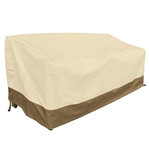 Vanteriam Outdoor Furniture Waterproof Cover for 3-Seater Sofa, All Weather Protection Patio Outdoor Large Sofa Covers Waterproof.