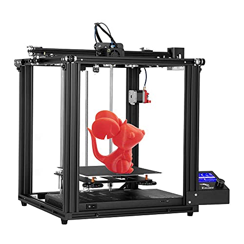 Official Creality Ender 5 Pro 3D Printer Upgrade Silent Mother Board Metal Feeder Extruder and Capricorn Bowden PTFE Tubing 220 x 220 x 300mm Build Volume
