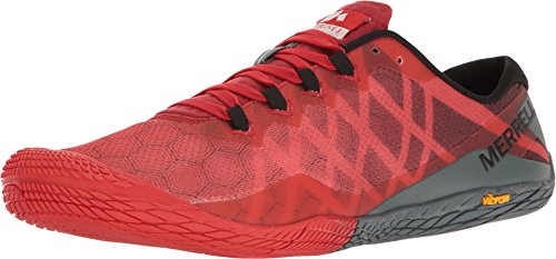 Merrell Men's Vapor Glove 3 Trail Runner, Molten Lava, 10 M US