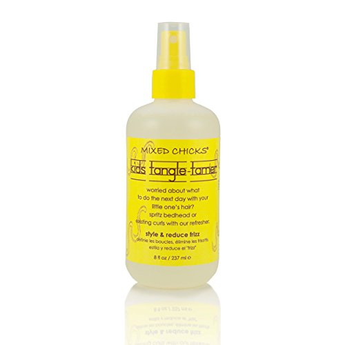 Mixed Chicks Kids Tangle Tamer - Light and Moisturizing Styling Formula for Frizz-free Curls, 8 fl.oz.