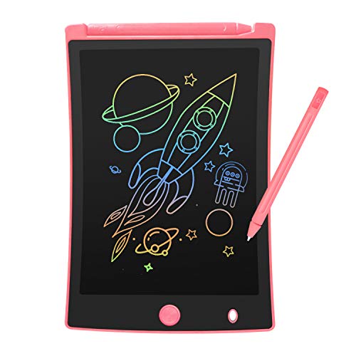 ORSEN Colorful 8.5 Inch LCD Writing Tablet for Kids, Electronic Sketch Drawing Pad Doodle Board, Toddler Travel Learning Educational Toys Activity Games Birthday Gifts for 2 3 4 5 6 7 8 Year Old Girls