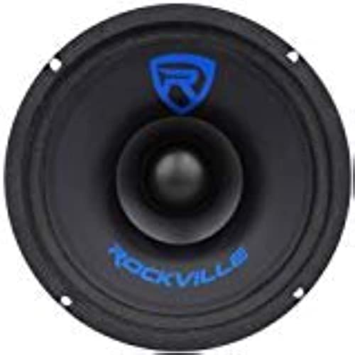 Rockville RM68SP CEA Compliant High SPL 6.5” 120W Midrange Speaker 8 Ohm