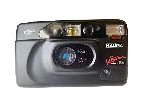 Halina Vision AFW-28 35mm Film Camera Auto Focus Flash Panroma