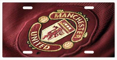 TIANZO Manchester United True Champs Vanity License Plate