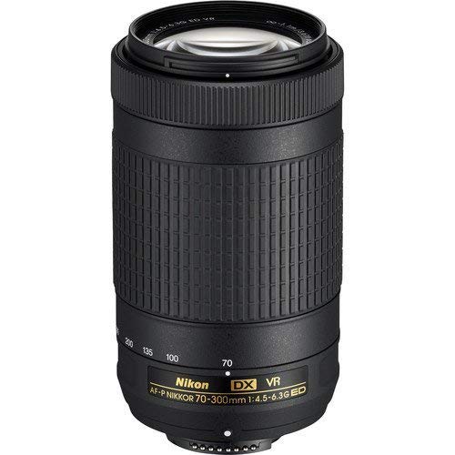 Nikon AF-P DX NIKKOR 70-300mm f/4.5-6.3G ED VR Lens for Nikon DSLR Cameras (Renewed)