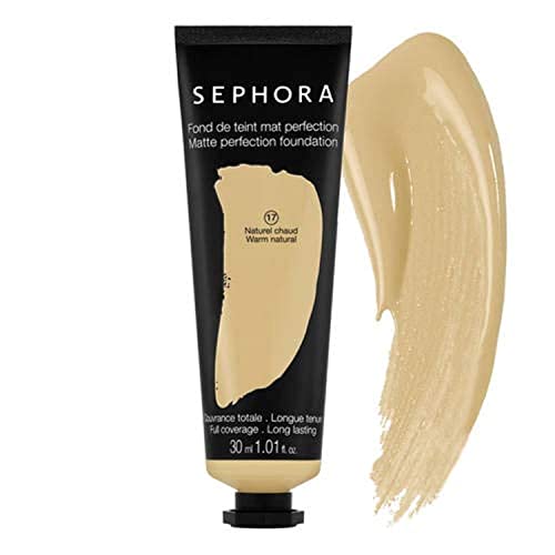 SEPHORA COLLECTION Matte Perfection Full Coverage Foundation Warm Natural 17
