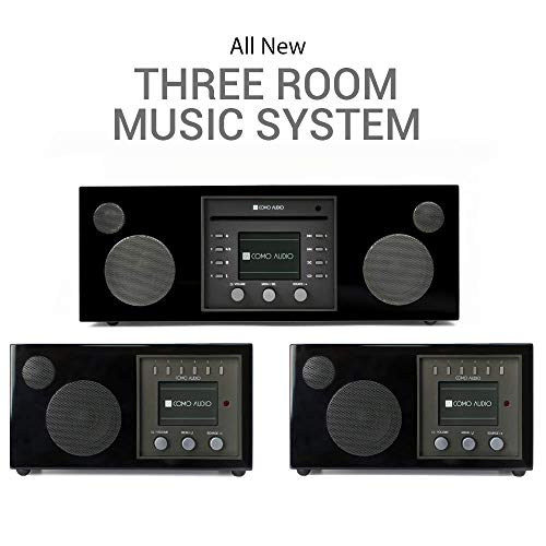 Como Audio: Whole Home Music Solution - 3 System Bundle (Piano Black)