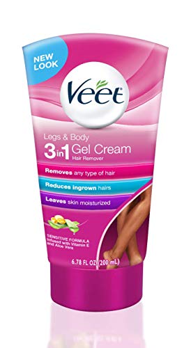 Veet Botanic Inspirations Gel Cream Legs & Body, 6.78 oz