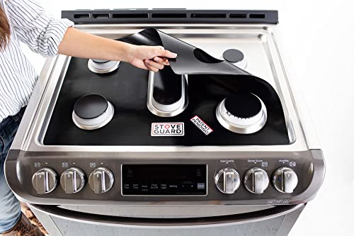 StoveGuard USA-Made, Custom Designed and Precision Cut Stove Cover for Gas Stove Top, 4-Burner Zline Gas Range Stove Top Cover