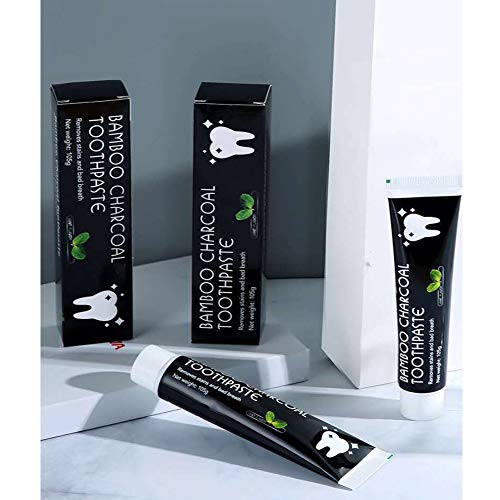 Activated Charcoal Toothpaste/Prevent Tooth Decay,Whitening Toothpaste, Fresh Mint/Eliminate Bad Breath,Toothpaste7.4Oz