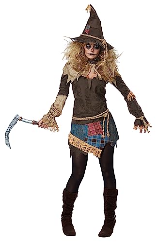 Creepy Scarecrow Womens Costume X-Large