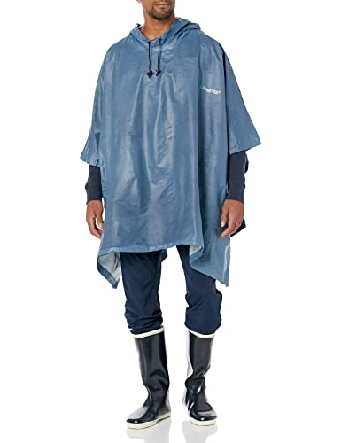 FROGG TOGGS Men's Standard Poncho_Coat, Blue, One Size