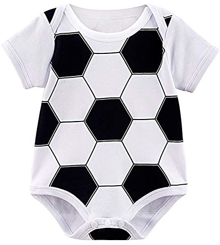 COSLAND Infant Baby Boys' Soccer Bodysuit Sports Clothes 6-12 Months