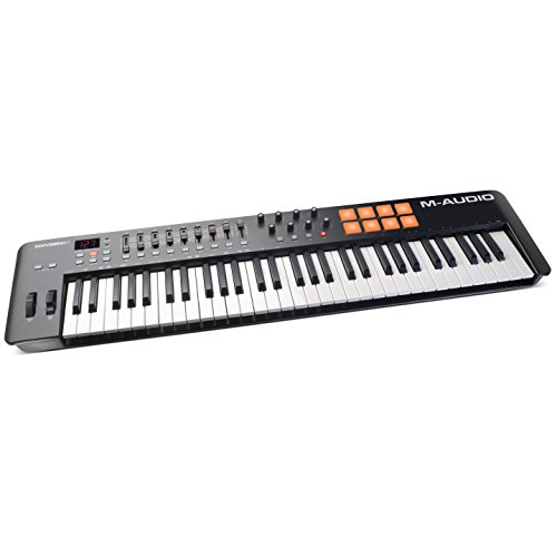 M-Audio Oxygen 61 IV | 61-Key USB/MIDI Keyboard With 8 Trigger Pads & A Full-Consignment of Production/Performance Ready Controls