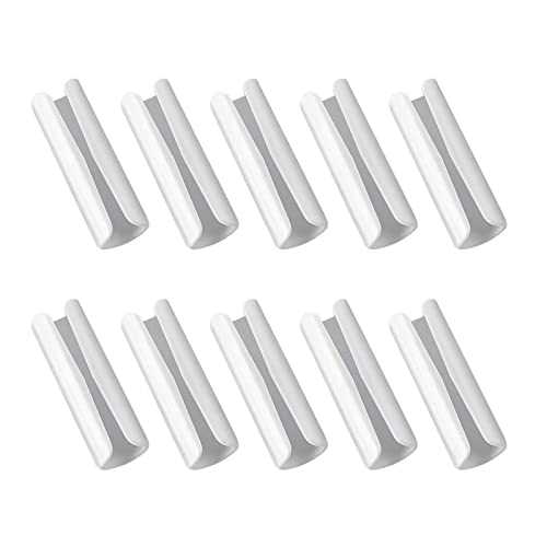 Kasom Bed Sheet Grippers Fasteners Bed Sheet Clips Keep Sheets Snug(10 Pieces,White)