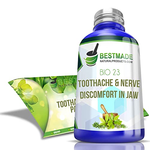 Sensitive Teeth Nerve Support – Homeopathic Solution for Daily Oral Discomfort & Post-Dental Procedures – Natural Aid for Mouth & Teeth Sensitivity, Promotes Better Oral Health – By Bestmade Natural Products