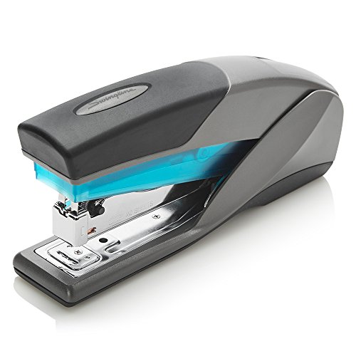 Swingline Stapler, Desktop Stapler, 25 Sheet Capacity, Optima 25 Reduced Effort, Blue/Gray (66404)