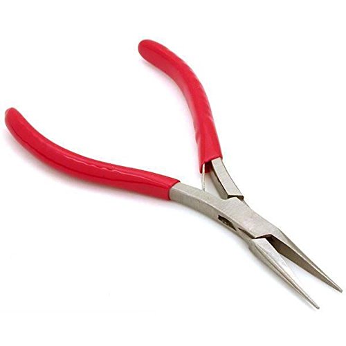 4' Mini Long Nose Pliers Jewelers Beading Wire Tools