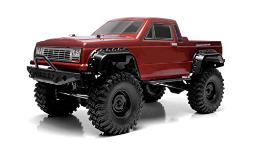 Exceed RC Rock Crawler Car 1/10 Scale 2.4Ghz MadVolt 4WD Electric Remote Control RTR Ready to Run w/ Waterproof Electronics (Red)