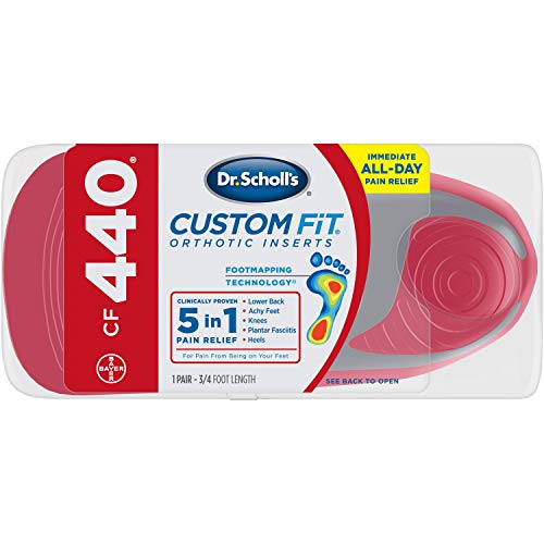 Dr. Scholl's Custom Fit Orthotic Inserts, CF 440, Red