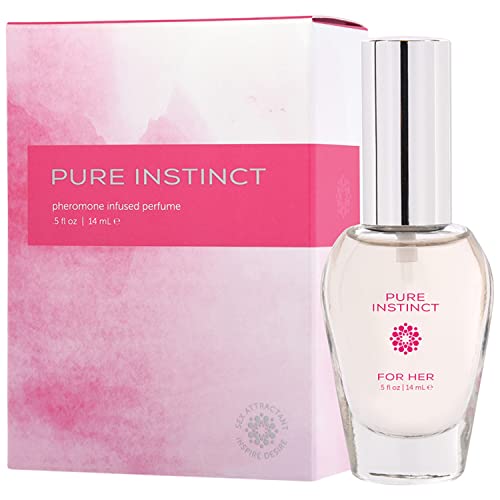 Pure Instinct Pheromone Attraction Perfume For Women 0.5 OZ Bottle Help Attract Men Opposite Sex